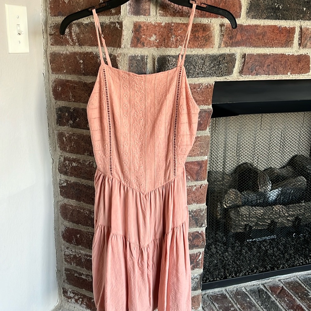 Wild Fable lightweight pink mini dress, small.